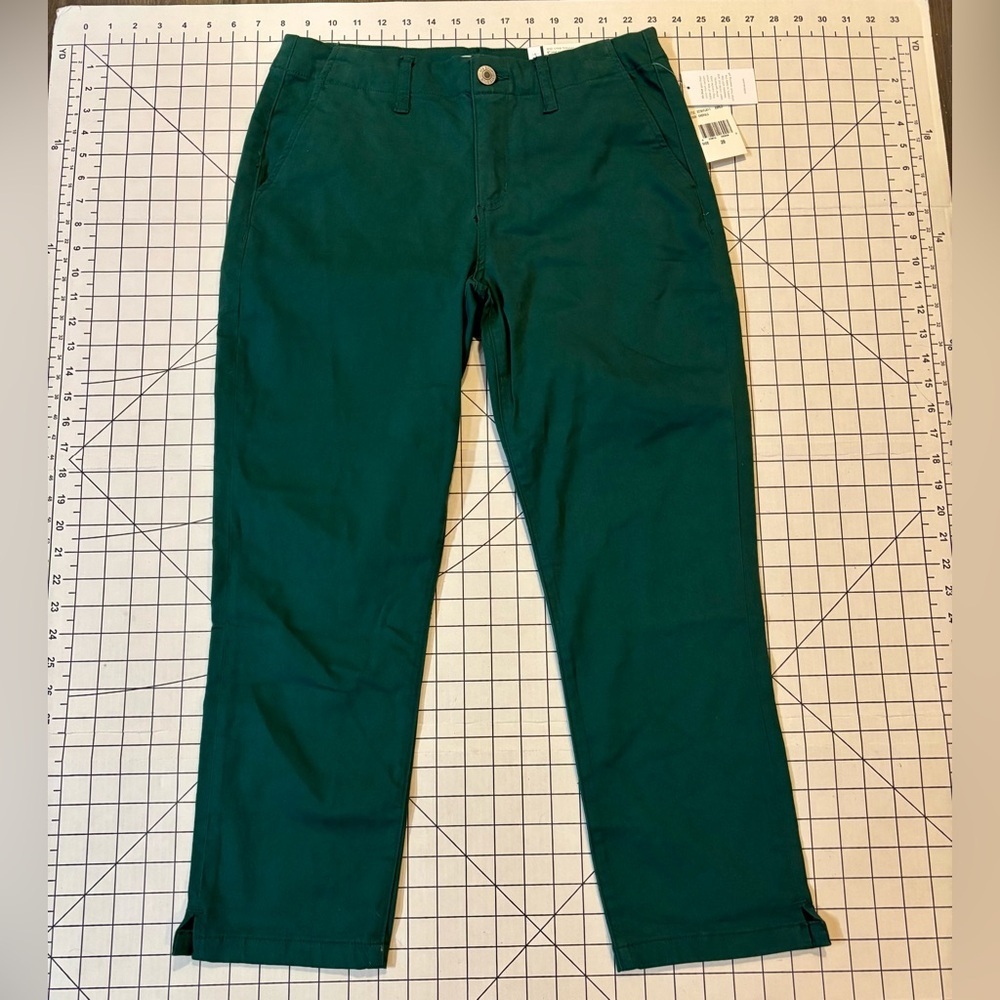 NWT STS Blue Women’s‎ Size 29 Green Gigi Mid Rise Crop Trouser Pants